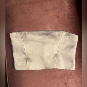 Zara satin effects tube top size small